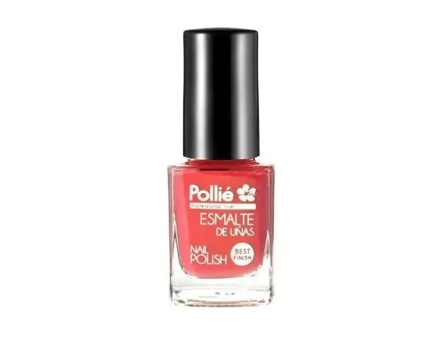 Lac de unghii colorat Coral Nail Polish Pollie, oja clasica, 12 ml