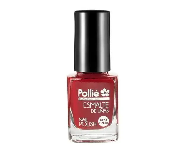 Lac de unghii colorat Rosu Cherry Nail Polish Pollie, oja clasica, 12 ml