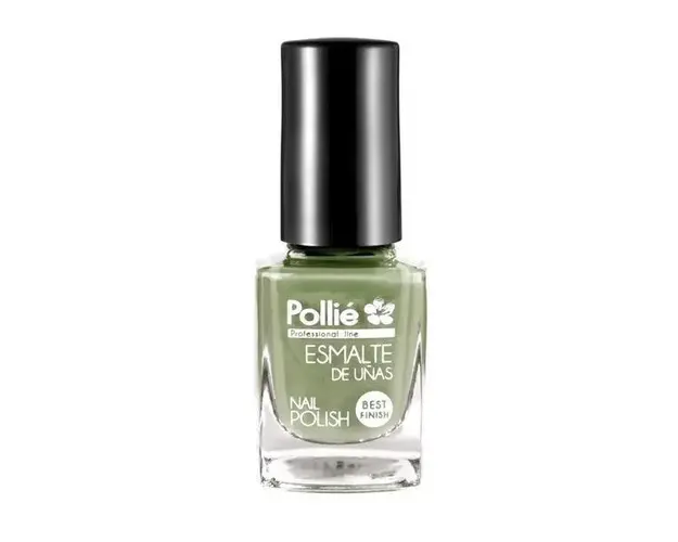 Lac de unghii colorat Verde Juniper Nail Polish Pollie, oja clasica, 12 ml