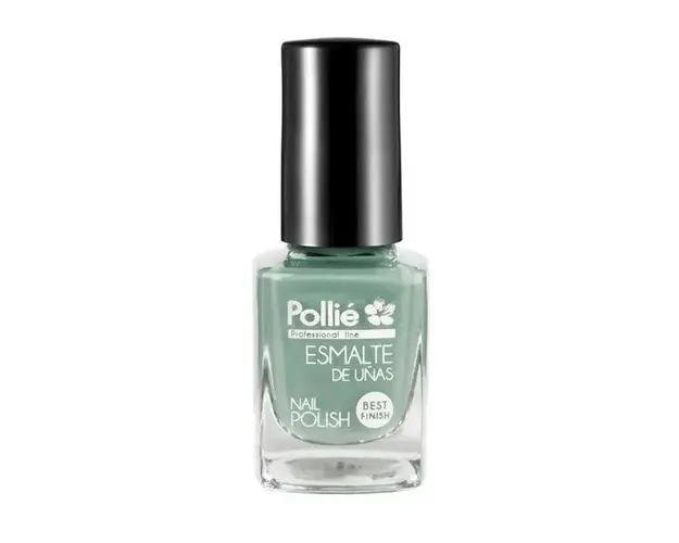 Lac de unghii colorat Verde Marin Green Sea Nail Polish Pollie, oja clasica, 12 ml