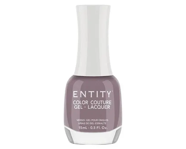 Lac de Unghii cu Efect de Gel - Entity Color Couture Gel - Lacquer, nuanta &quot;Behind The Seams&quot;, 15 ml