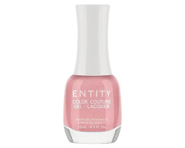 Lac de Unghii cu Efect de Gel - Entity Color Couture Gel - Lacquer, nuanta &quot;Blushing Bloomers&quot;, 15 ml