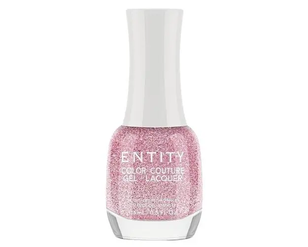 Lac de Unghii cu Efect de Gel - Entity Color Couture Gel - Lacquer, nuanta &quot;Glitzerazzi&quot;, 15 ml