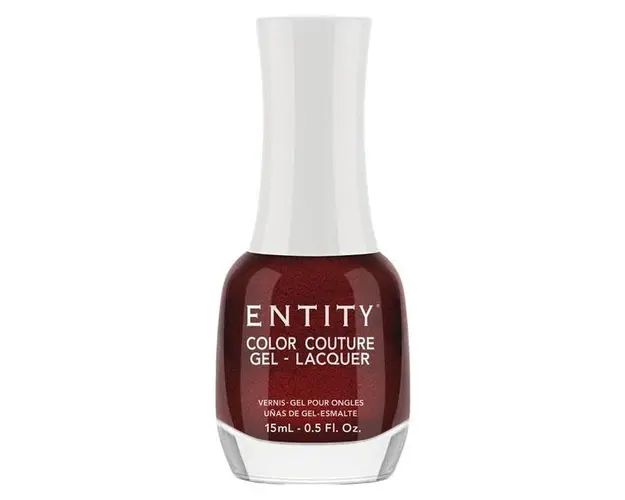 Lac de Unghii cu Efect de Gel - Entity Color Couture Gel - Lacquer, nuanta &quot;Pin Up Girl&quot;, 15 ml