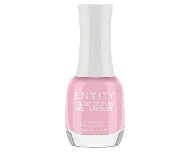 Lac de Unghii cu Efect de Gel - Entity Color Couture Gel - Lacquer, nuanta &quot;Wearing Only Enamel And A Smile&quot;, 15 ml