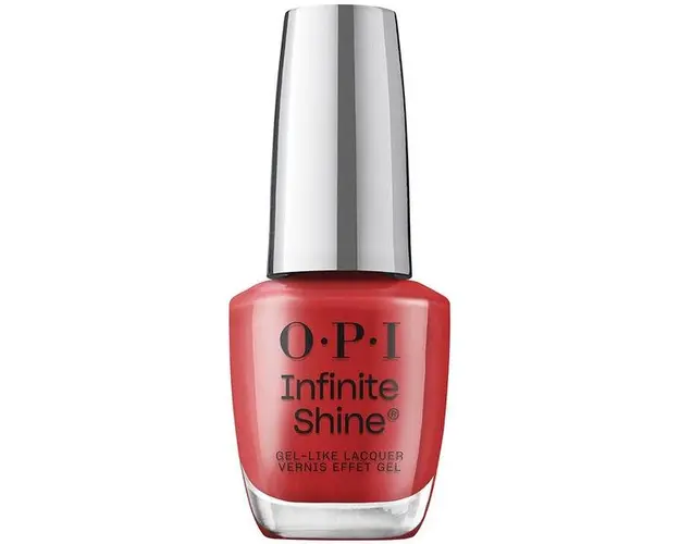 Lac de Unghii cu Efect de Gel - OPI Infinite Shine Big Apple Red&trade;, 15 ml