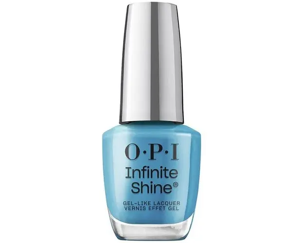 Lac de Unghii cu Efect de Gel - OPI Infinite Shine Never Leavin&#039; Blue, 15 ml