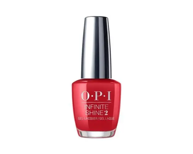Lac de unghii cu efect de gel, Opi, IS Big Apple Red, 15ml