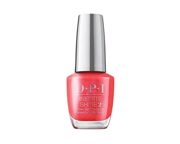 Lac de unghii cu efect de gel, Opi, IS Left your texts on Red, 15ml