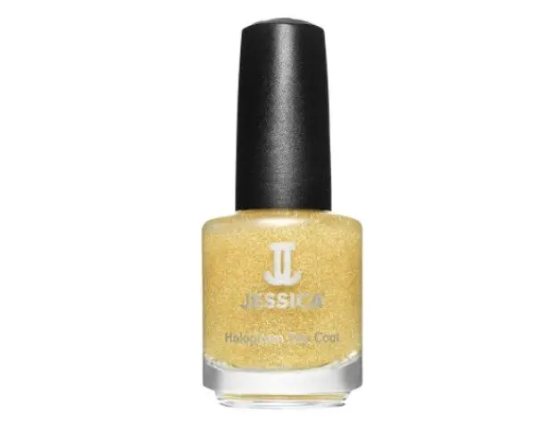 Lac de Unghii - Jessica Custom Nail Colour 600 Hologram Gold, 14.8ml