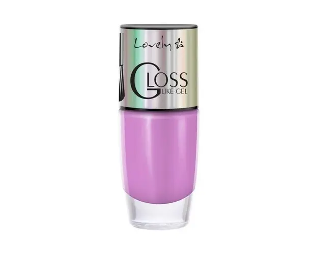 Lac de unghii Lovely Gloss Like Gel 160 roz, 8ml