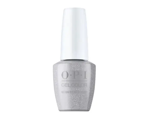 Lac de Unghii Semipermanent - OPI Gel Color Jewel Go Big or Go Chrome, 15 ml