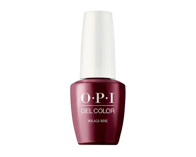 Lac de Unghii Semipermanent - OPI Gel Color Malaga Wine, 15 ml