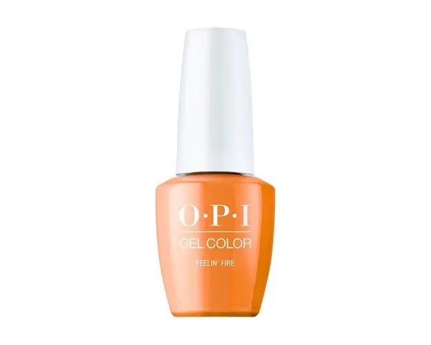 Lac de Unghii Semipermanent - OPI Gel Color My Me Era Collection, Feelin&#039; Fire, 15 ml