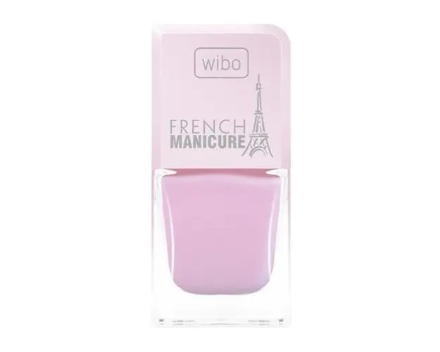 Lac de unghii Wibo, manichiura frantuzeasca nr.04, 8.5 ml