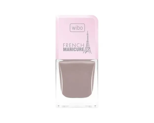 Lac de unghii Wibo, manichiura frantuzeasca nr.08, 8.5 ml
