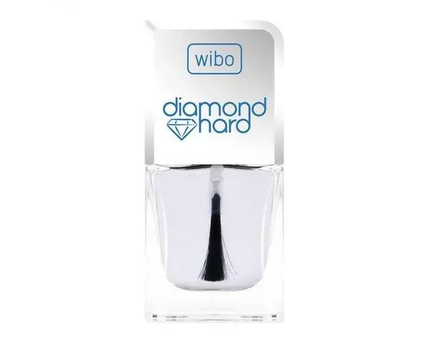 Lac Intaritor pentru Unghii cu Praf de Diamant Wibo, 8.5 ml