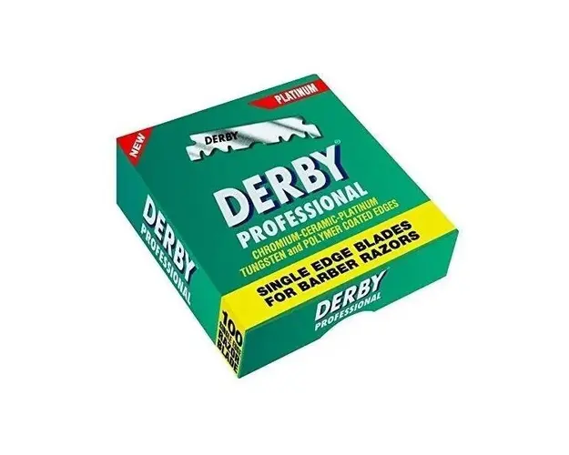 Lame de ras Derby Professional (verzi) 100 buc