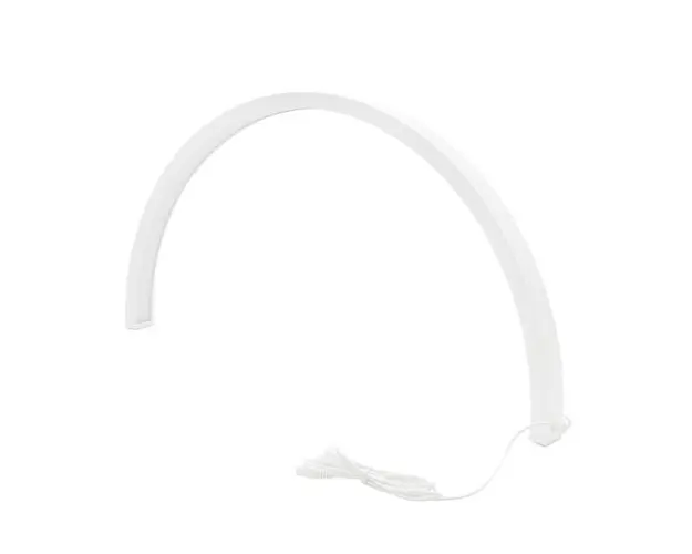 Lampa de masa, Led, Semicirculara,Alba