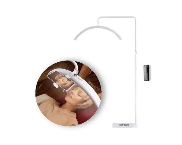 Lampa Led Cosmetica Semiluna Green Studio Pro - Alb