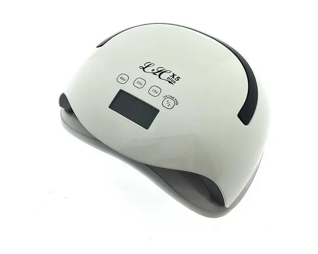 Lampa profesionala pentru manichiura LH X5Plus, Led/Uv, 58W, timer, ecran digital, culoare alba