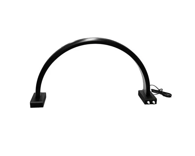 Lampa semiluna mare, fara umbra, neagra