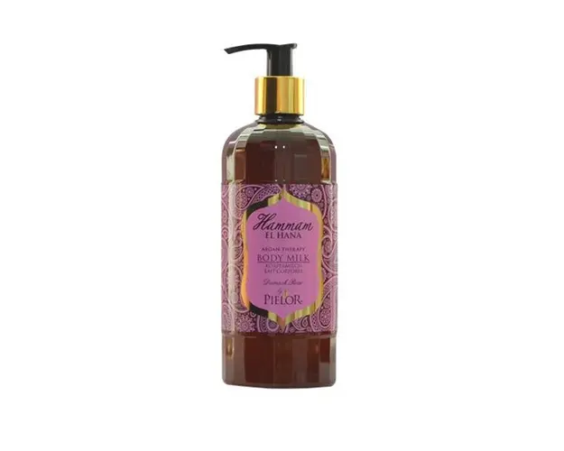 Lapte corp Pielor Hammam El Hana Damask Rose, 400 ml