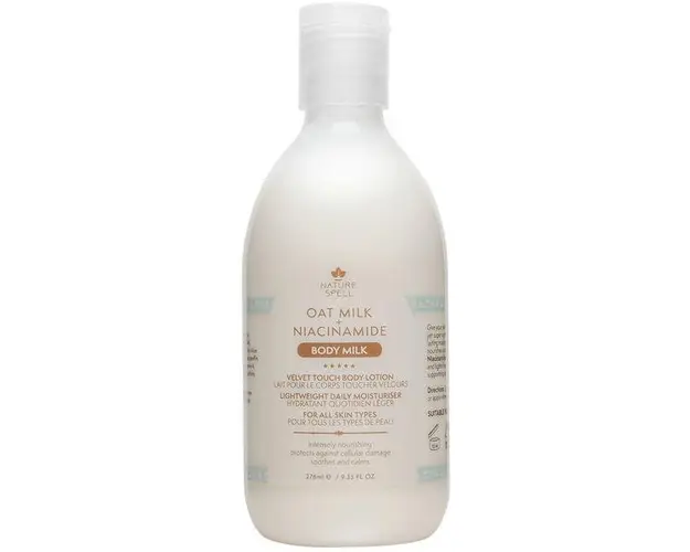 Lapte de Corp Hranitor cu Niacinamide - Nature Spell Body Milk, 276 ml