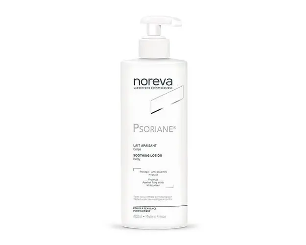 Lapte de corp pentru piele cu tendinta acneica Psoriane, Noreva, 400 ml