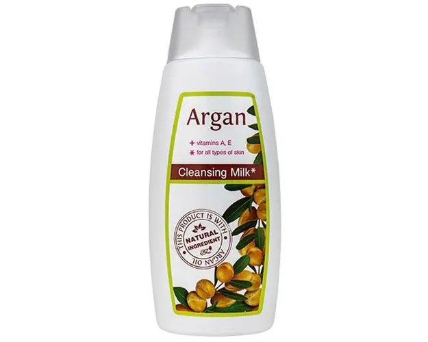 Lapte demachiant cu Vitamine si Ulei de Argan Rosa Impex, 250 ml