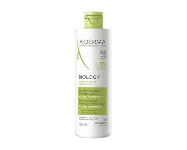 Lapte demachiant hidratant Biology, A-Derma, 400 ml 