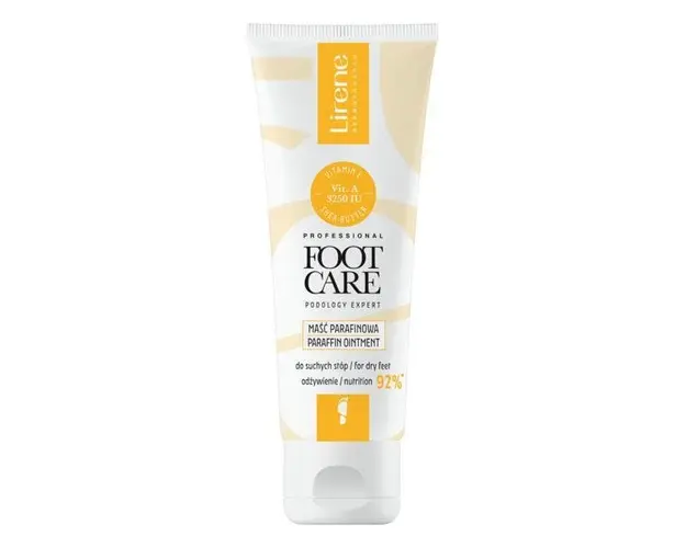Lirene Foot Care - Unguent cu parafina si Vit. A, pentru picioare, 75ml