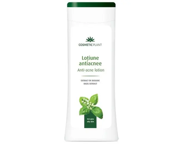 Lotiune pentru Tenul Acneic cu Extract de Busuioc Cosmetic Plant, 200ml