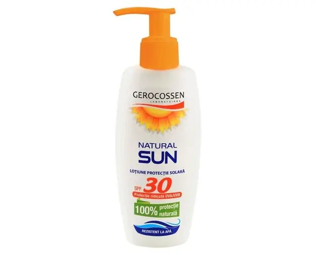 Lotiune cu Protectie Solara SPF30 Gerocossen Natural Sun, 200 ml