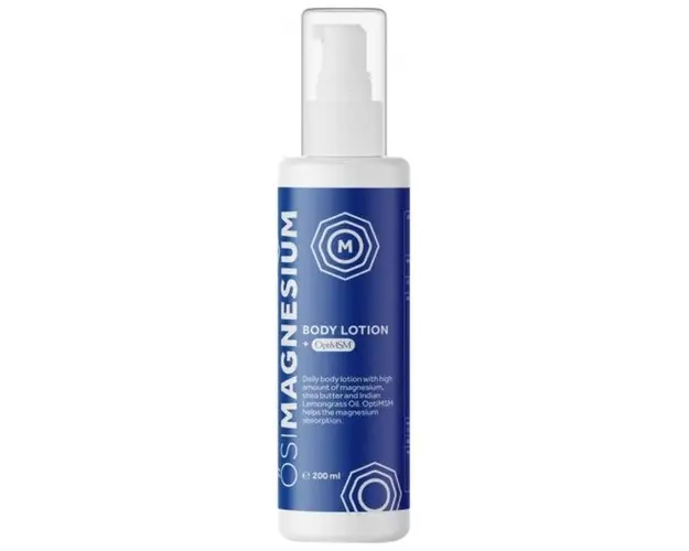 Lotiune de Corp cu Magneziu si OptiMSM - OsiMagnesium Body Lotion, 200 ml