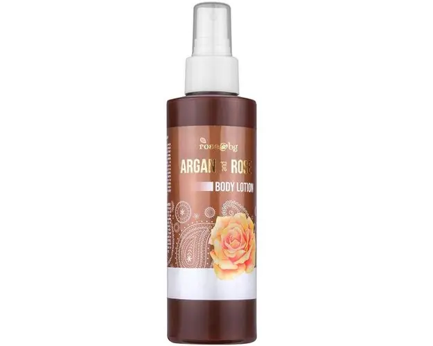 Lotiune de Corp cu Ulei de Argan si Apa de Trandafiri Argan Rose Body Lotion, 180ml