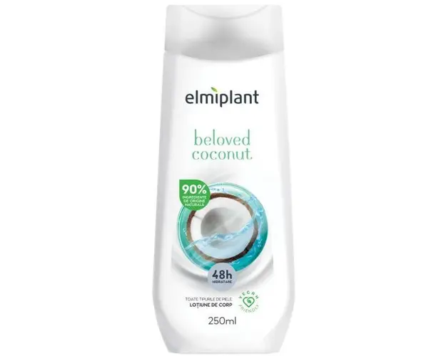 Lotiune de corp Elmiplant Beloved Coconut pentru toate tipurile de piele, 250 ml