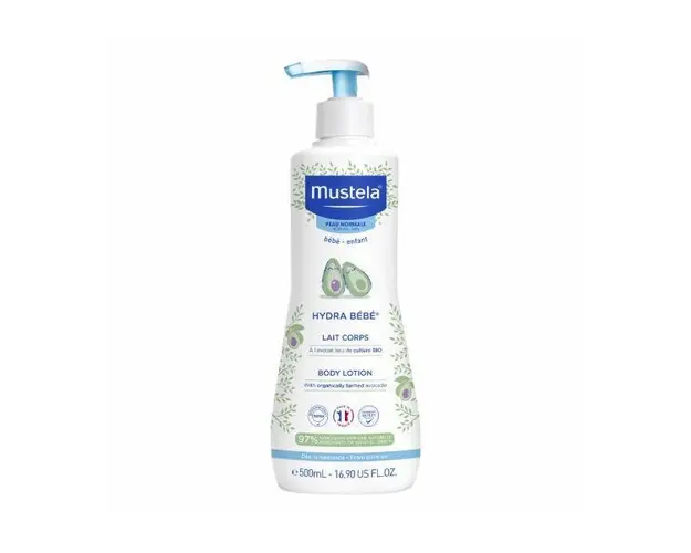 Lotiune de corp Mustela Hydra Bebe, pentru piele normala, 500ml