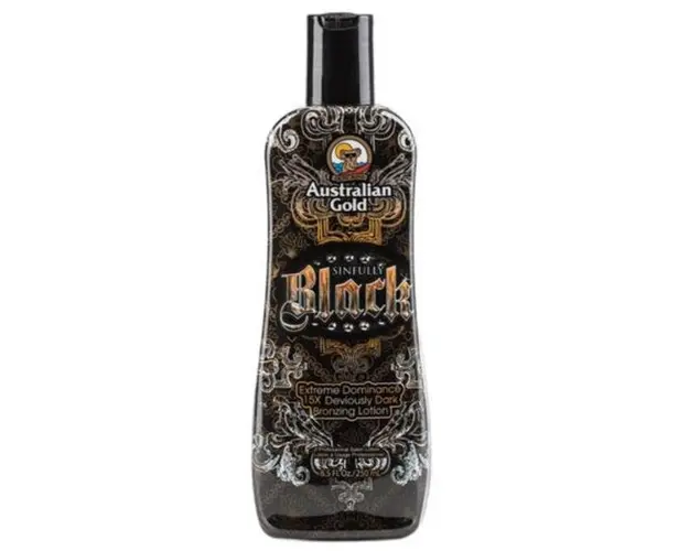 Lotiune pentru bronzat, Australian Gold, Sinfully Black, 250 ml
