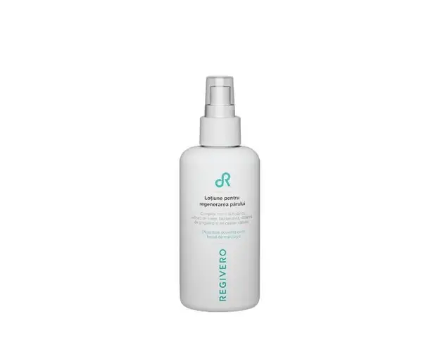 Lotiune pentru cresterea si regenerare parului, Regivero, 14 ingrediente naturale, 150ml