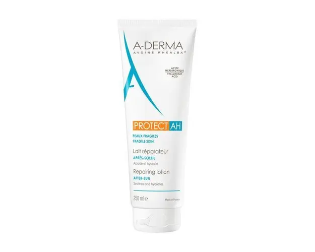 Lotiune reparatoare dupa plaja, A-Derma Protect AH, 250 ml