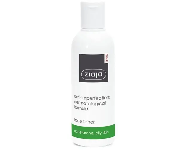 Lotiune Tonica Antibacteriana - Ziaja Med Anti-Imperfections Formula Toner, 200 ml