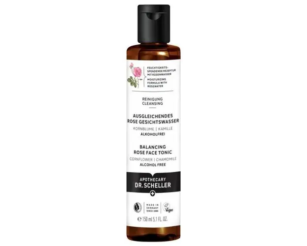 Lotiune Tonica Echilibranta cu Trandafiri - Dr. Scheller Balancing Rose Face Tonic, 150 ml