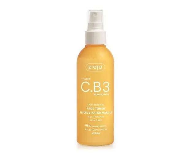 Lotiune Tonica pentru Fata - Ziaja Vitamina C. B3 Niacinamide Skin Renewal Face Toner, 190 ml