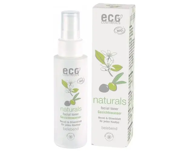 Lotiune Tonica pentru Fermitate cu Acid Hialuronic, Portocale si Maslin Eco Cosmetics, 100 ml