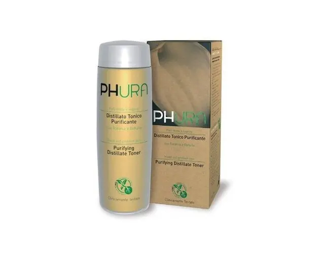 Lotiune tonica ten mixt si cu probleme acneice , cu ratan si mesteacan, Phura, 200 ml