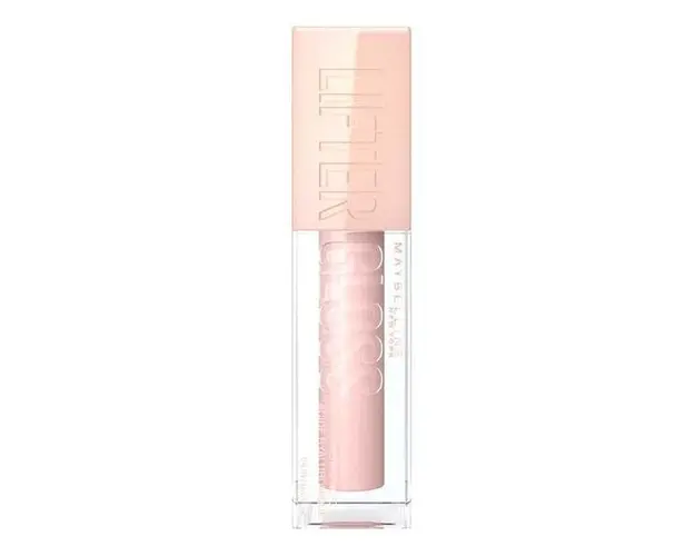 Luciu de Buze - Maybelline New York Lifter Gloss, nuanta 002 Ice, 5.4 ml