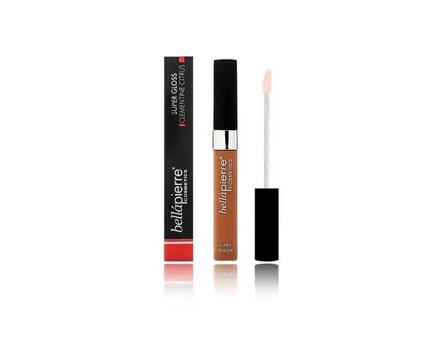 Luciu Super Lip Gloss - Clementine Citrus (piersica) BellaPierre