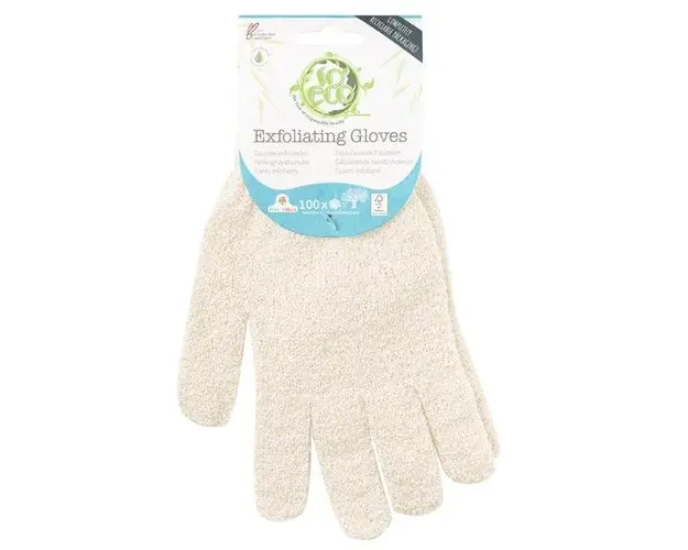 Manusi Ecologice Exfoliante pentru Baie - So Eco Exfoliating Gloves, 1 pereche