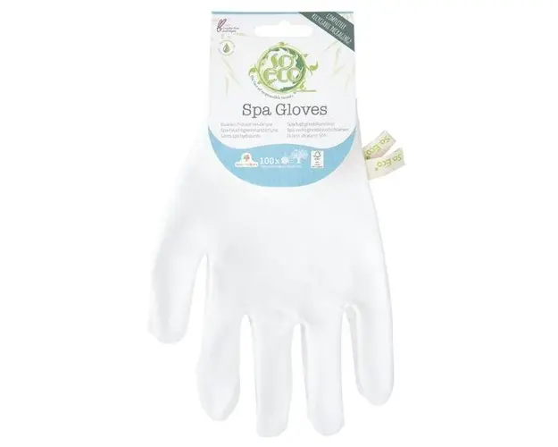 Manusi Spa Ecologice pentru Hidratarea Mainilor - So Eco Spa Gloves, 1 pereche